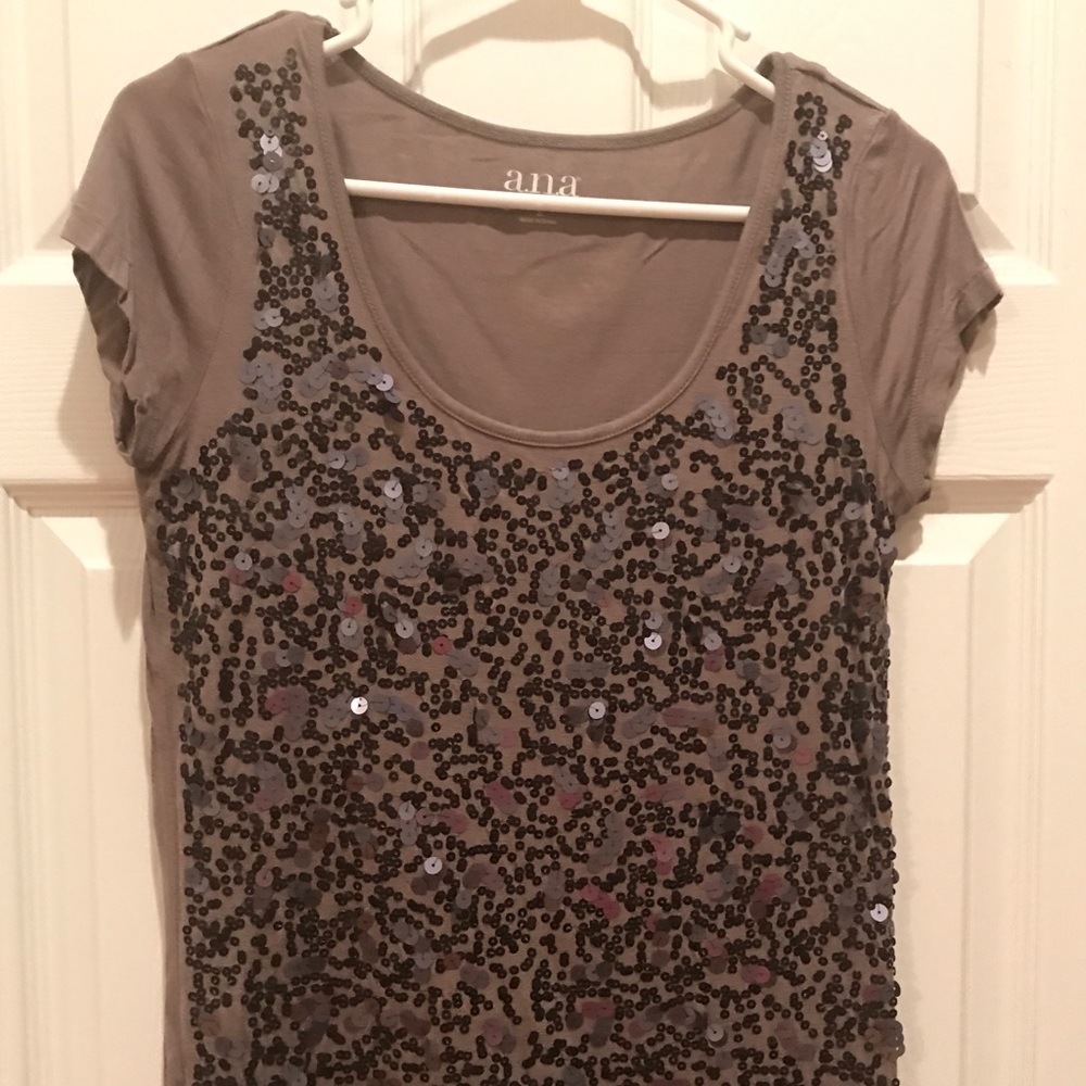 ANA small sequin top